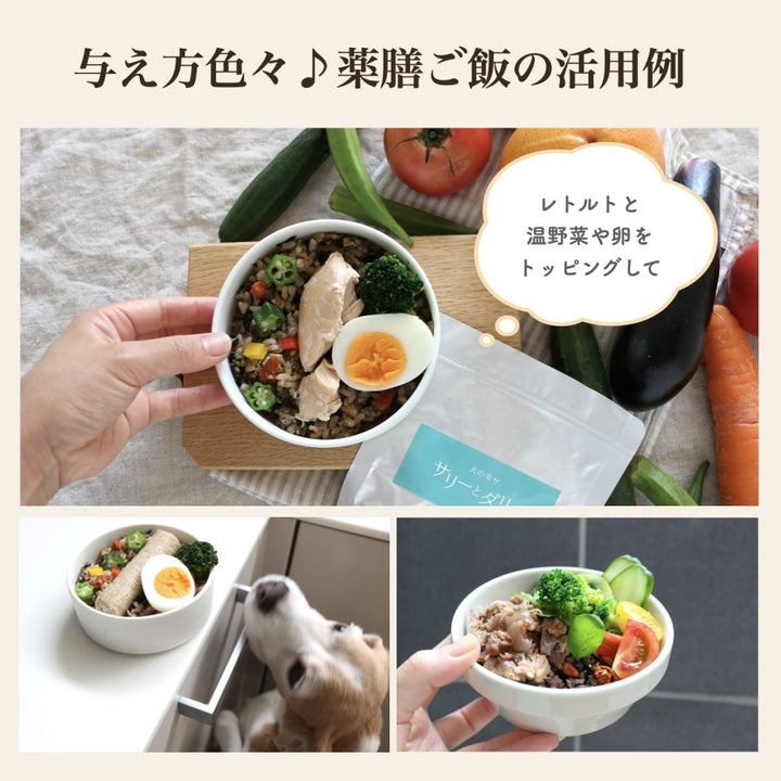 薬膳ごはんの素 80g – 犬の幸せ サリーとダリオ