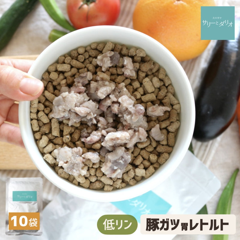 豚ガツミンチレトルト 10袋 (豚胃)