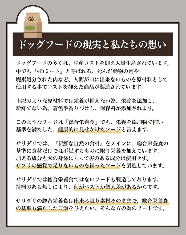 ソノママ オリジナル 総合栄養食フード 中袋